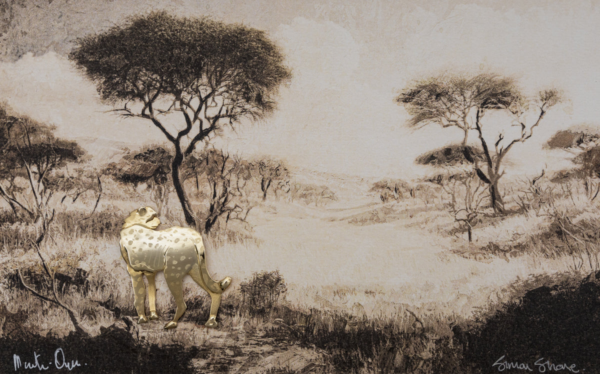 Sentinel Gaze by Martin Osner & Simon Shone, a fine art print