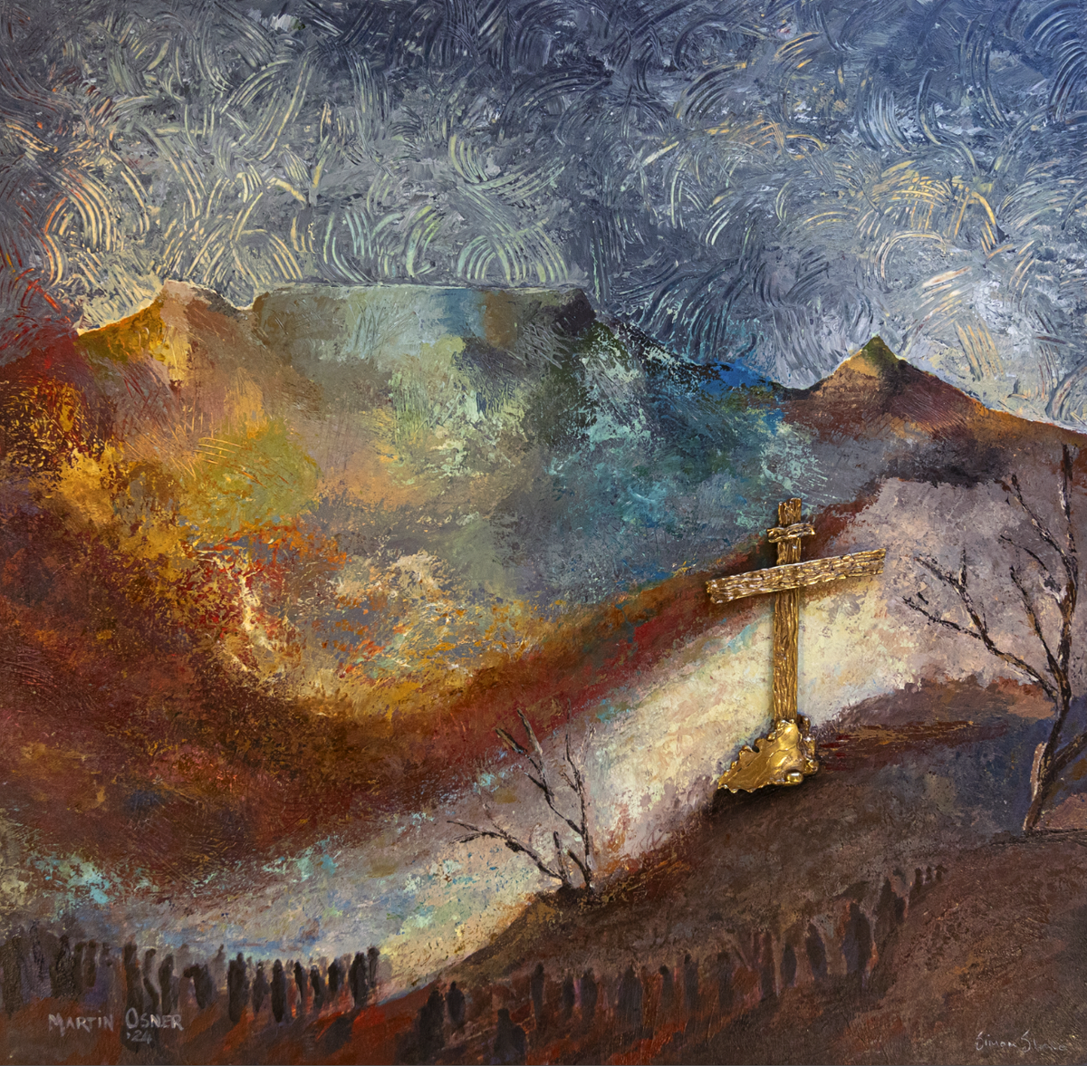 Redemption of Mankind by Martin Osner & Simon Shone, an original painting