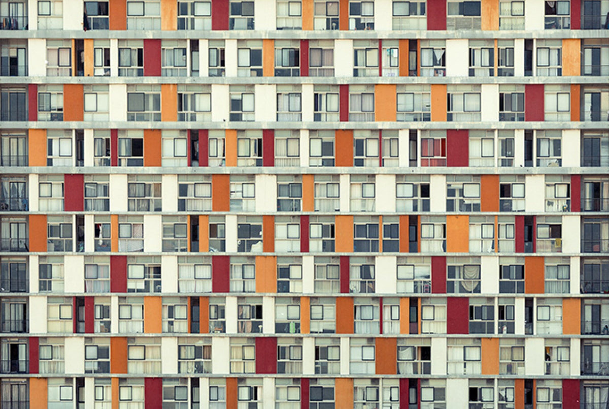 Urban Design, a Cape Town urban art print by Martin Osner of graphic geometry
