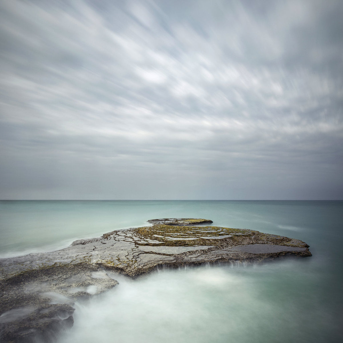 Eternity No.3 by Samantha Lee Osner, a minimalist long exposure seascape
