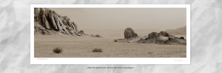 Arid Wilderness No.2 - Sepia Edition