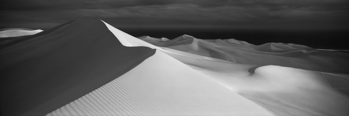 Dunes at Cape Woody No.2 by Koos van der Lende, rhythmic dunes at Cape Woody