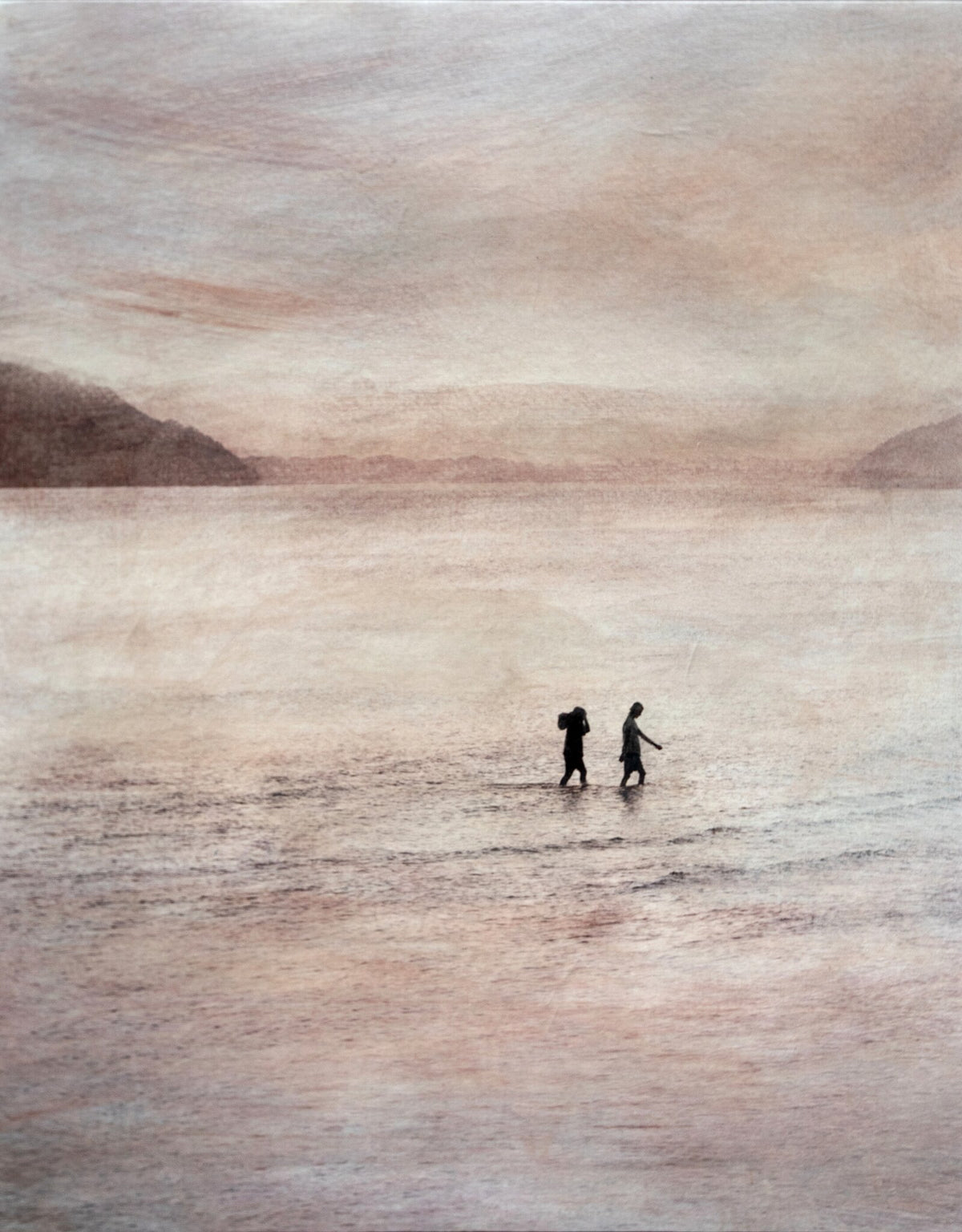 Précis | Passage by Samantha Lee Osner, a hand painted edition on canvas