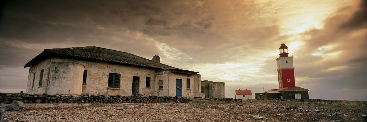 Bird Island by Koos van der Lende, the island in Algoa Bay, photographed on film