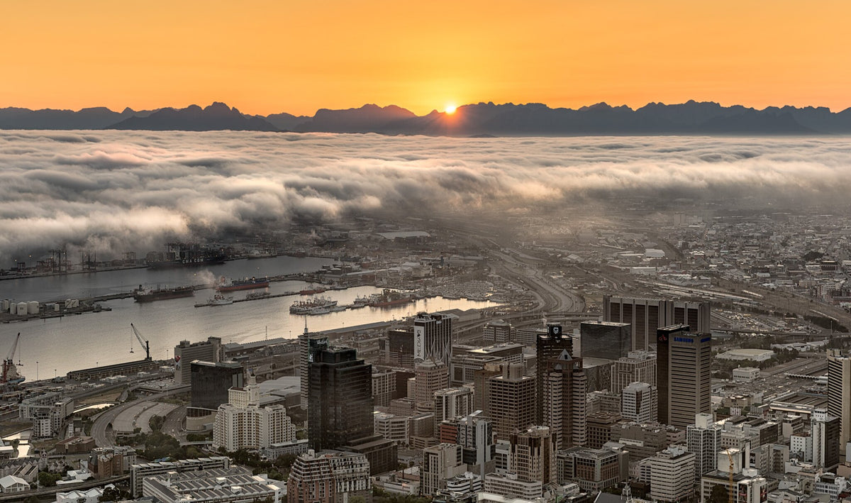 Cape Town Sunrise by Peter Corbett, a landscape photograph