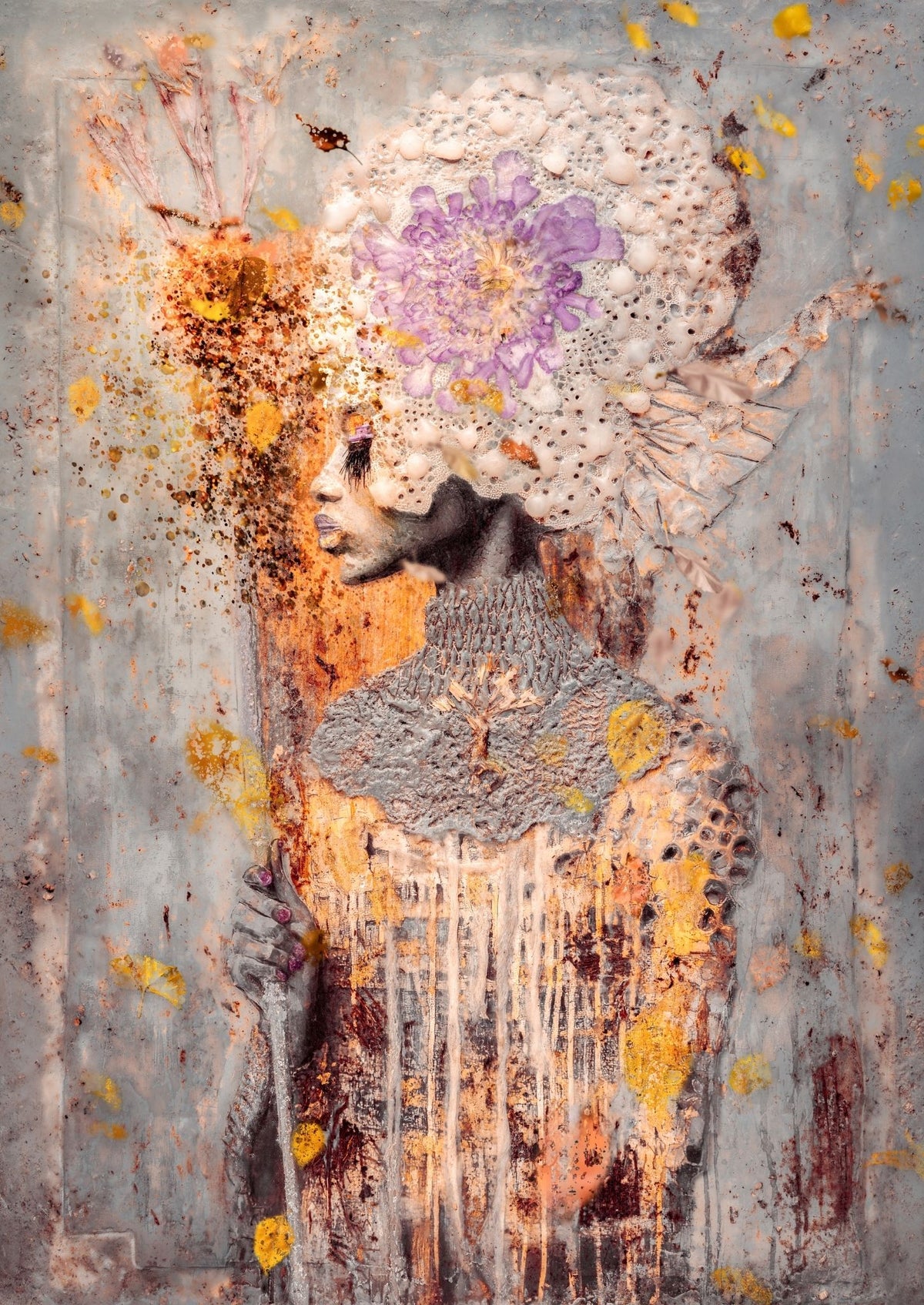 Luminous Echoes | Shadow-Self by Lize du Plessis, a fine art print