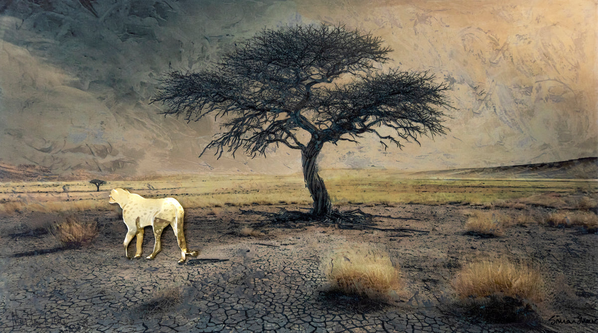 Golden Solitude by Martin Osner & Simon Shone, a fine art print