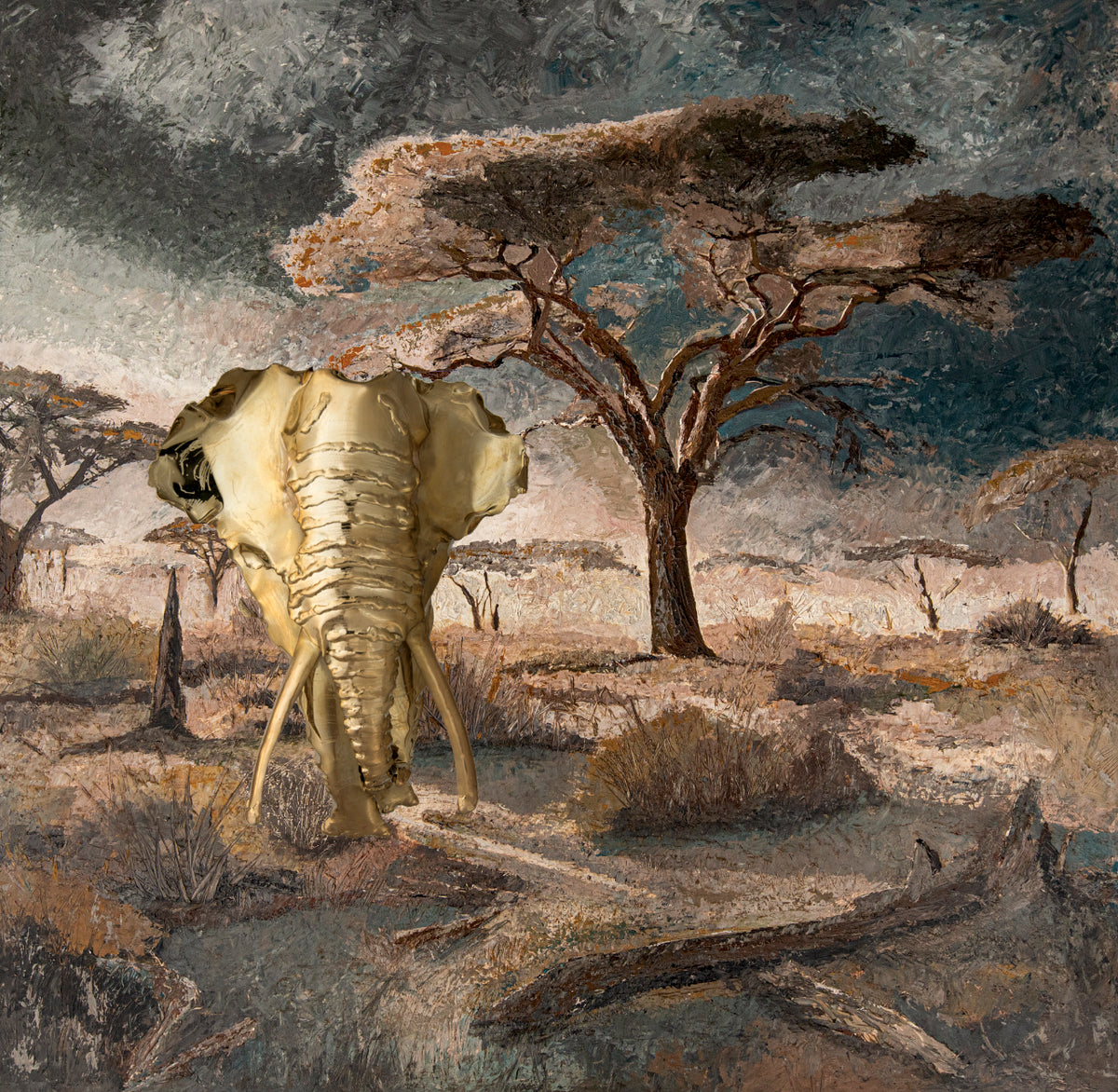 Kambaku of the Kruger by Martin Osner & Simon Shone, an original painting