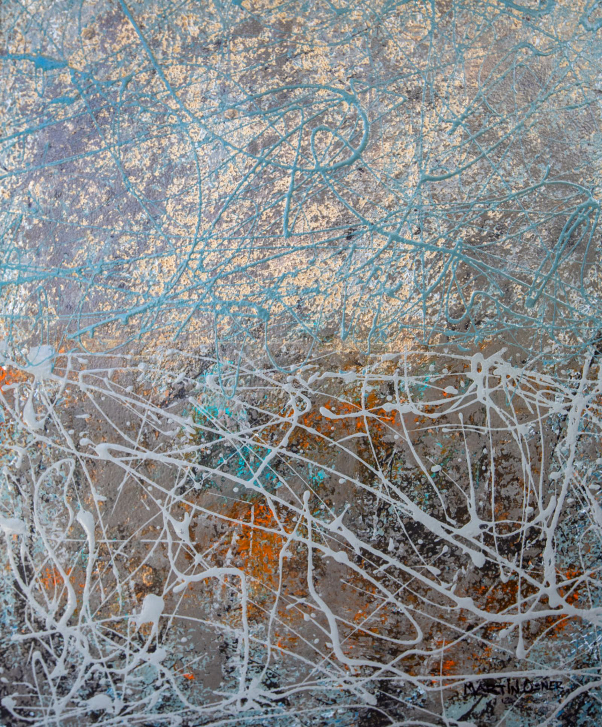 Pattern of the Unspoken by Martin Osner, an original painting