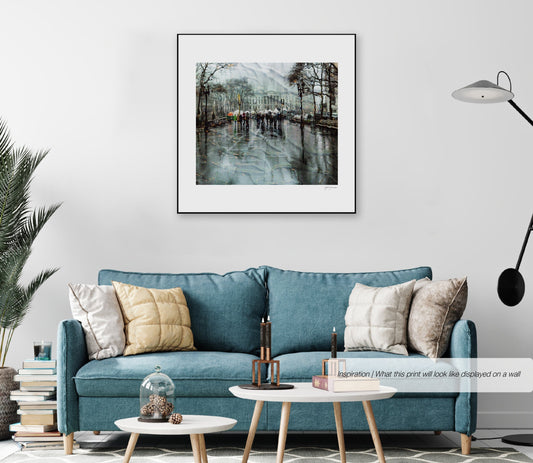 Strolling Through Cadman Park, NYC