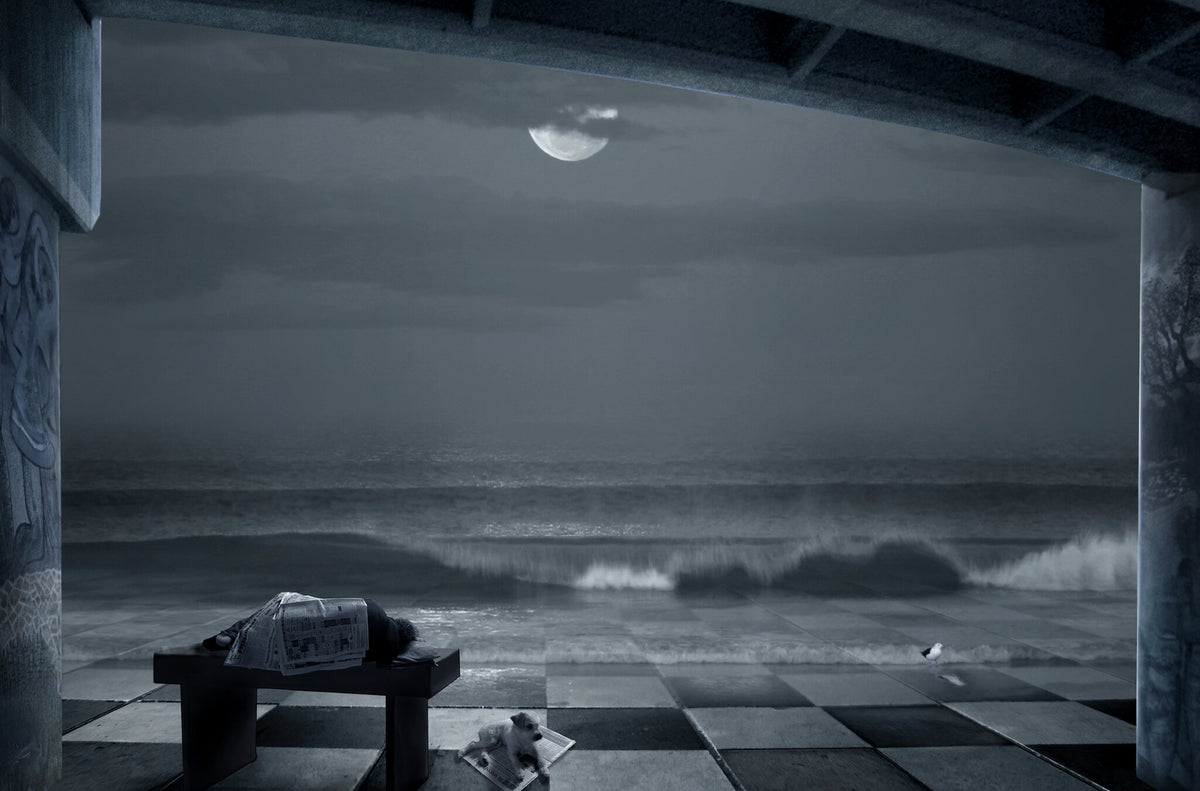 Dreams of a Beggar by Martin Osner, a fine art print