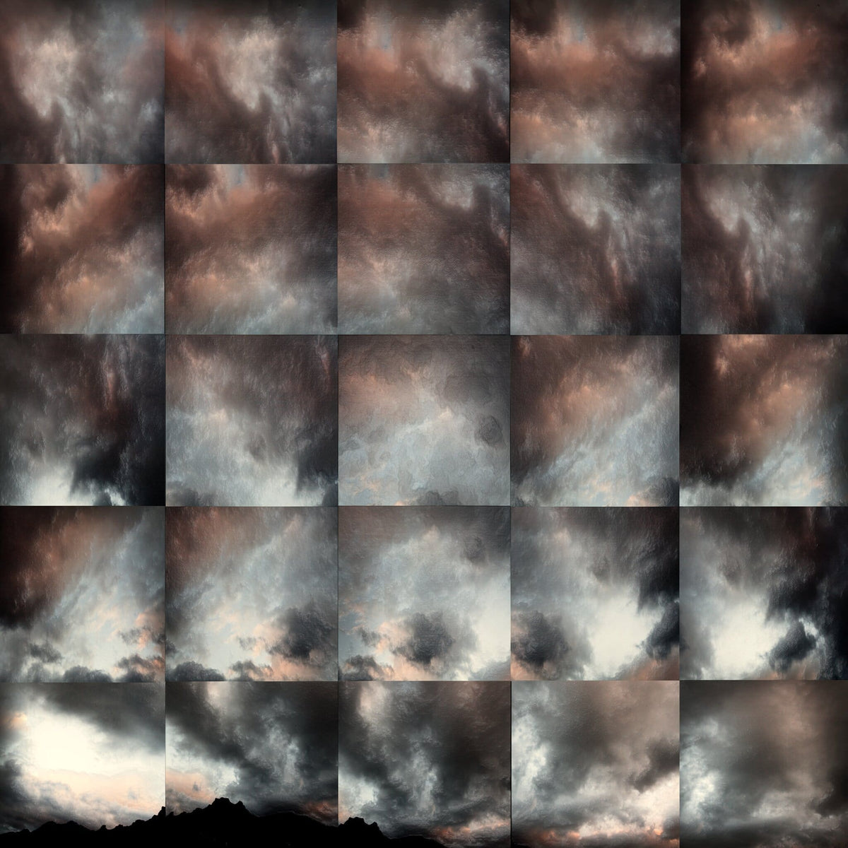 Earth Wind and Fire No.1 Hout Bay cloud abstract print by Martin Osner