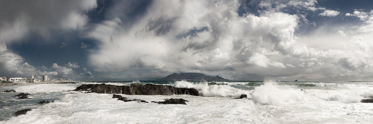 Table Bay Vista by Martin Osner, a Table Mountain panoramic print across the bay