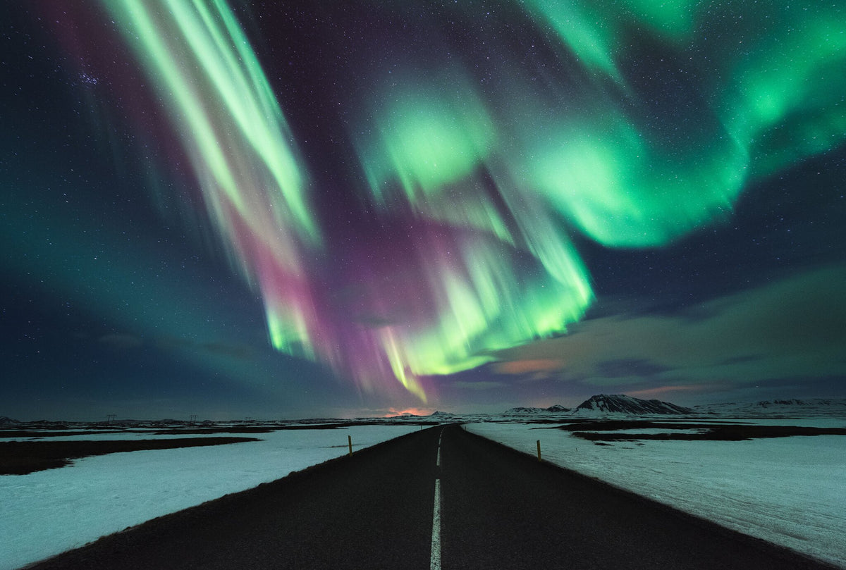 Northern Lights by Hougaard Malan, the northern lights in Iceland