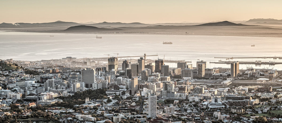 Cape Town Panoramic by Peter Corbett, a landscape photograph