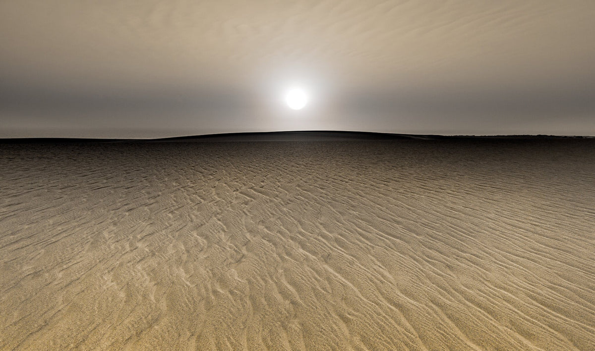 Desert Storm Namibia desert landscape print by Peter Corbett