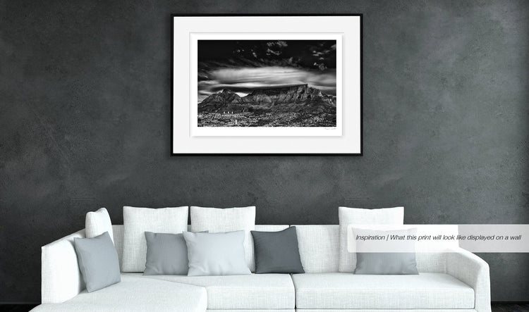 Moonrise Over Table Mountain